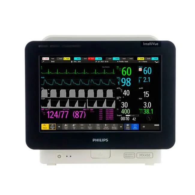 Монитор пациента прикроватный Philips IntelliVue MX450 модульный