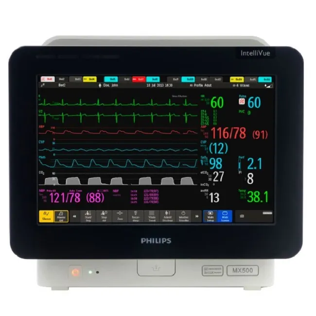 Монитор пациента прикроватный Philips IntelliVue MX500 модульный