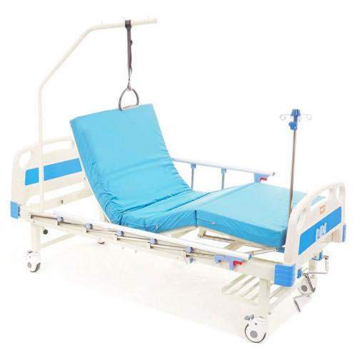 Медицинская механическая кровать MET DM-370 (5+), с изломом спинной секции