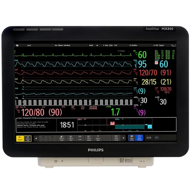 Монитор пациента прикроватный Philips IntelliVue MX800 модульный