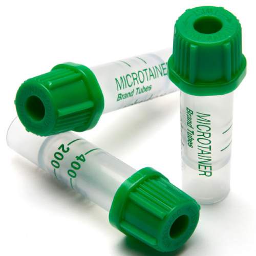 Микропробирки для плазмы BD Microtainer® с гепарином