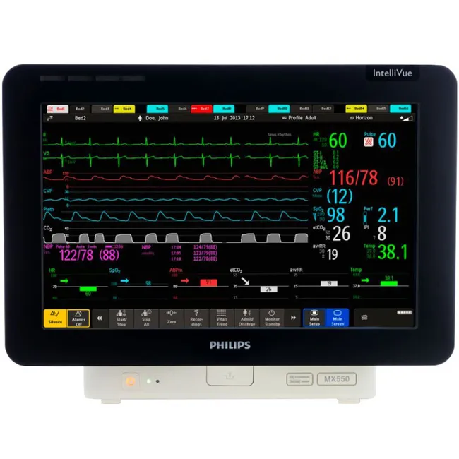 Монитор пациента прикроватный Philips IntelliVue MX550 модульный
