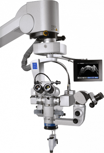 Офтальмологический микроскоп с томографом Haag-Streit Surgical Hi-R с iOCT 