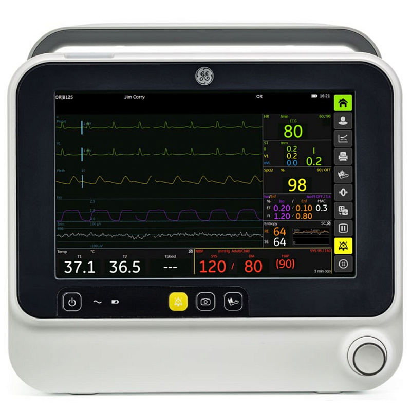 Монитор пациента прикроватный GE Healthcare Carescape B105 модульный