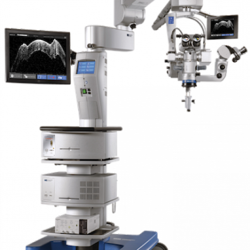Офтальмологический микроскоп с томографом Haag-Streit Surgical Hi-R с iOCT 